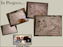 Portraits,Custom Portraits, Pet Portrait, Child Portrait,Memorial Art,Christmas Gift Ideas 2 small