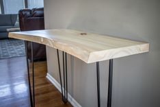 Live Edge Sofa Table/Console Table 5 small