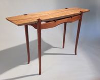 The Arch Hall Table, Quilted Maple And Sapele 1 small