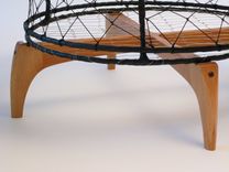 Cherry Crab Pot Coffee Table 4 small