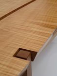 Curly Maple And Cherry Bench 2 small