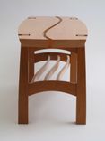 Curly Maple And Cherry Bench 3 small