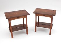 Walnut Night Stand, End Table 2 small