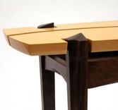 Douglas Fir And Walnut Table, Or "The New Table" 2 small