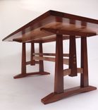 Oak And Burl Maple Dining Table 3 small