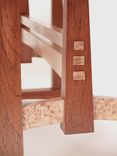 Oak And Burl Maple Dining Table 5 small