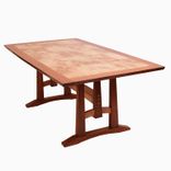 Oak And Burl Maple Dining Table 1 small