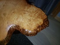 Coffee Or End Table- Redwood Cookie Wood Slab 6 small