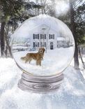 Snow Globe Artwork Custom Portrait Painting Of Pet, Home Or Family 2 small