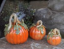 Garden Stoneware Sculptures 6 small