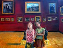 Oil Portrait Trip To Paris 1 small