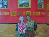 Oil Portrait Trip To Paris 2 small