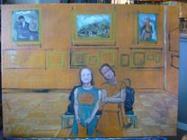 Oil Portrait Trip To Paris 3 small