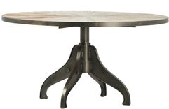 Rey, Metal & Parquet Table 1 small