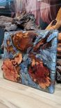 Manzanita Burl + Kyanite Wall Art, Table Centerpiece 18.75x16x1.5" 1 small