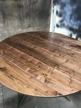 Mid Century Walnut Dining Table 2 small