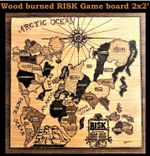 Backgammon, Game, Game Room Games, 2ft' Custom, Personalized, Wood Burned 3 small
