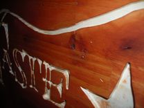 Wooden Sign For Store Front With Logo - Www.Taste-Texas.Com 5 small