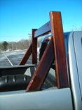 Reclaimed Redwood Truck Rack 1 small