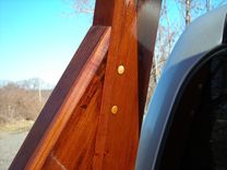 Reclaimed Redwood Truck Rack 7 small