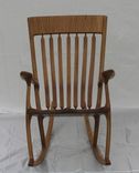 Iroko (African Teak) Rocking Chair 6 small