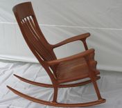 Cherry Rocking Chair - Shipping Included 4 small