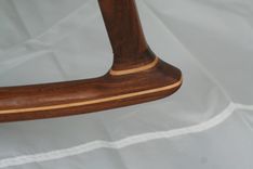 Walnut Rocking Chair - Shipping Included 4 small