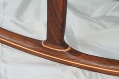 Walnut Rocking Chair - Shipping Included 6 small