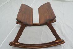 Walnut Rocking Footstool - Shipping Included 1 small