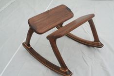 Walnut Rocking Footstool - Shipping Included 2 small