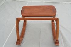 Cherry Rocking Footstool - Shipping Included 3 small