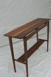 Walnut Sofa Table - Shipping Included 2 small