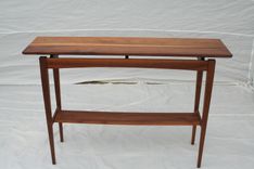 Walnut Sofa Table - Shipping Included 1 small