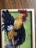 Rooster Hand Painted Small Box 2 small
