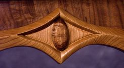 Cherry And Claro Walnut Desk 4 small