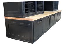 Vintage Industrial Storage With Seating. Country Club Lockers. Retail Display Fixture. 2 small
