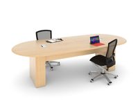 Custom Conference Table - Veneer - Power/Data 6 small