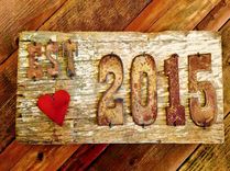 Rustic Metal Letters And Numbers - Any Size 5 small