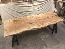 Single Slab Live Edge Maple Table 10 small