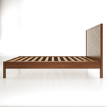 Wooden Bedframe + Headboard 4 small