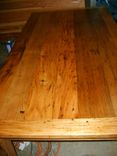 Wormy Chestnut Dining Table 4 small