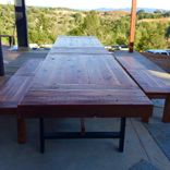 Reclaimed Wood Vineyard Table 2 small