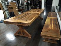Reclaimed Wood Conference/Communal Table - Any Size 1 small