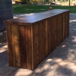 Reclaimed Wood Bar - 96" 1 small