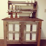 Reclaimed Wood Coffee Bar 2 small