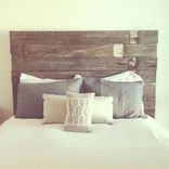 Reclaimed Wood Headboard 1 small