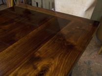 Walnut & Maple Dining Table 3 small
