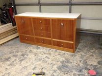 African Mahogany Vanity 1 small