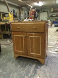 Cherry Console Storage Cabinet 1 small