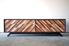Patterned Low Media Console 2 small